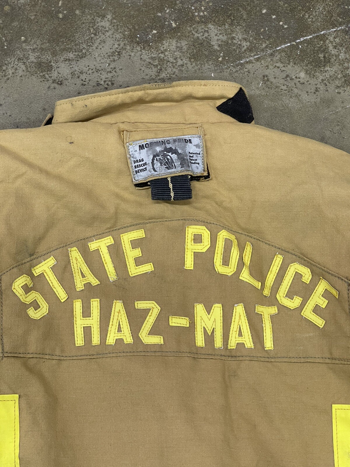 MORNING PRIDE Structural 1971 Jacket Turnout Bunker Gear Coat 44 x 30/36 x 35.0