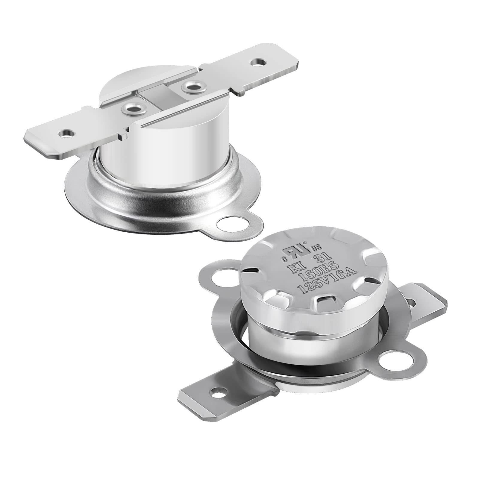 Awozkcd UL/CUL KSD301 125V 16A Thermal Cutoff Switch,150°C/302°F Off