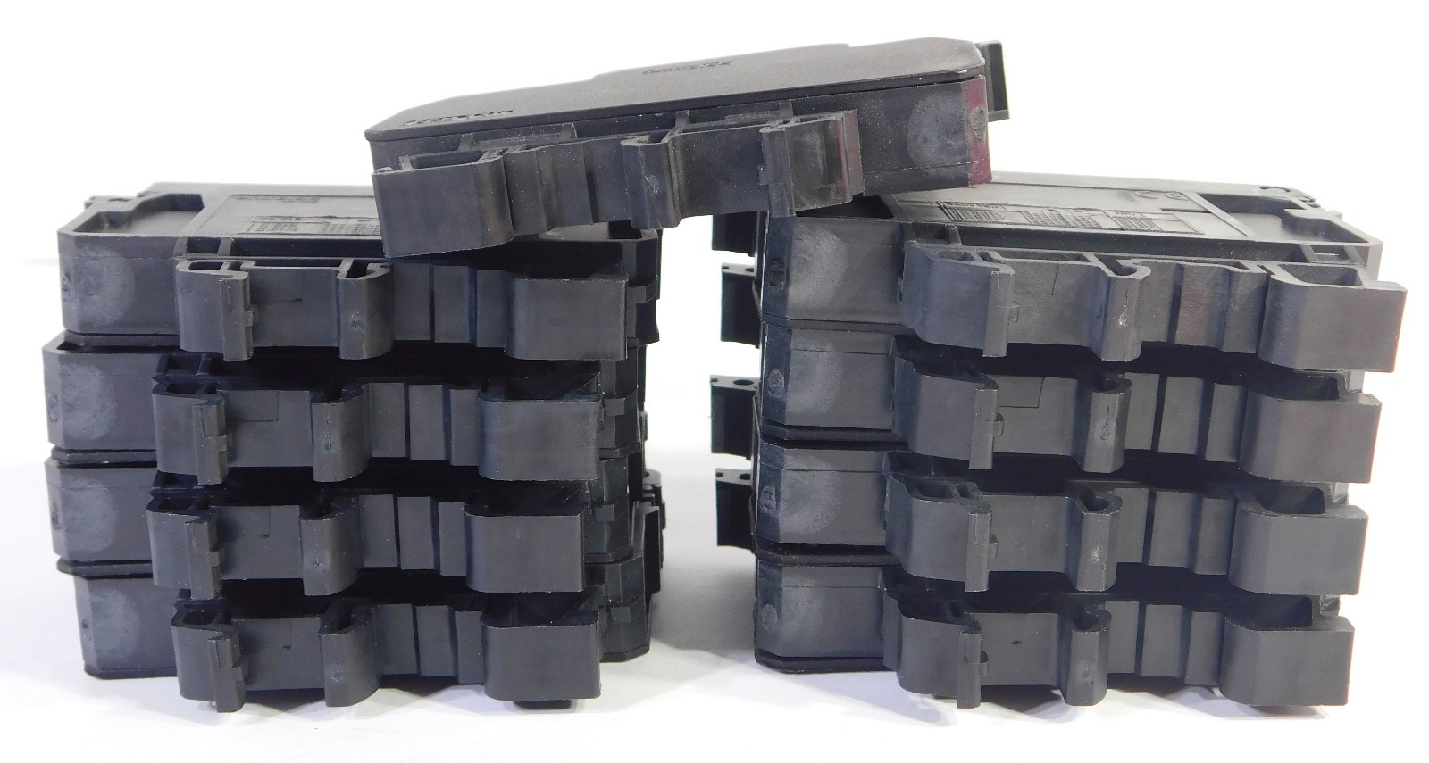 Lot of 9 Each Entrelec FEM 13U / FEM13U Terminal Blocks DIN Rail Mount