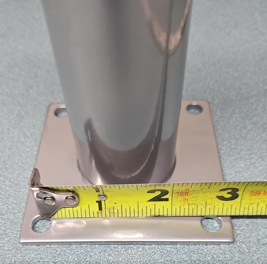 Pitco B3900701 3 1/4” Plate 6″ Deep Fryer Legs Set of 4