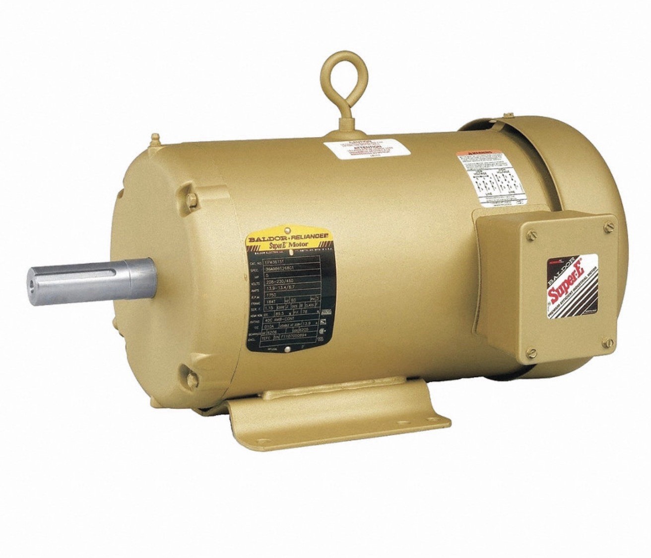Baldor-Reliance Efm3615t Three-Phase General Purpose Motor 5 Hp 184T Frame No 📦