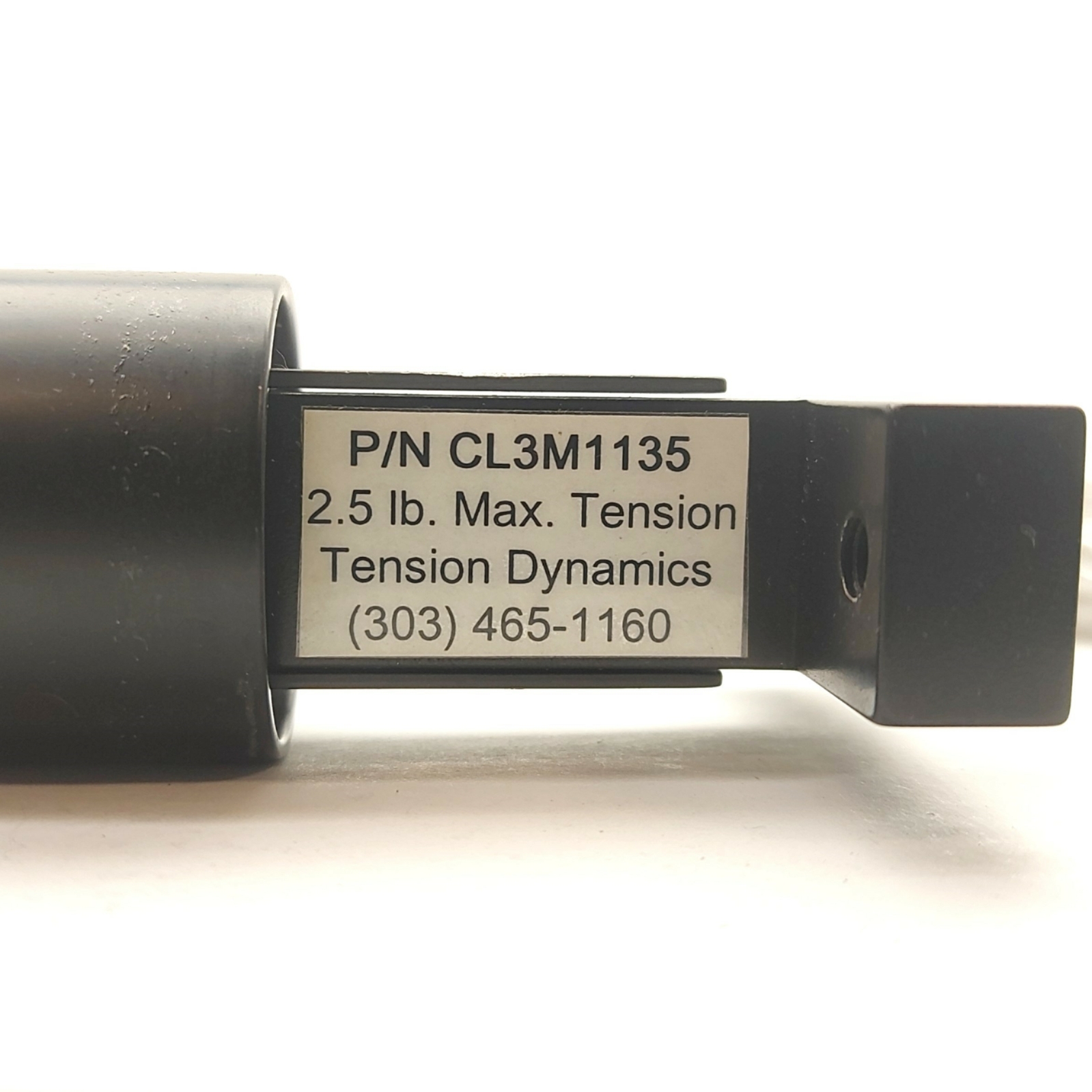 Tension Dynamics CL3M1135 Load Cell Transducer Tension Roller, 1.5 x 6.5″, 2.5lb