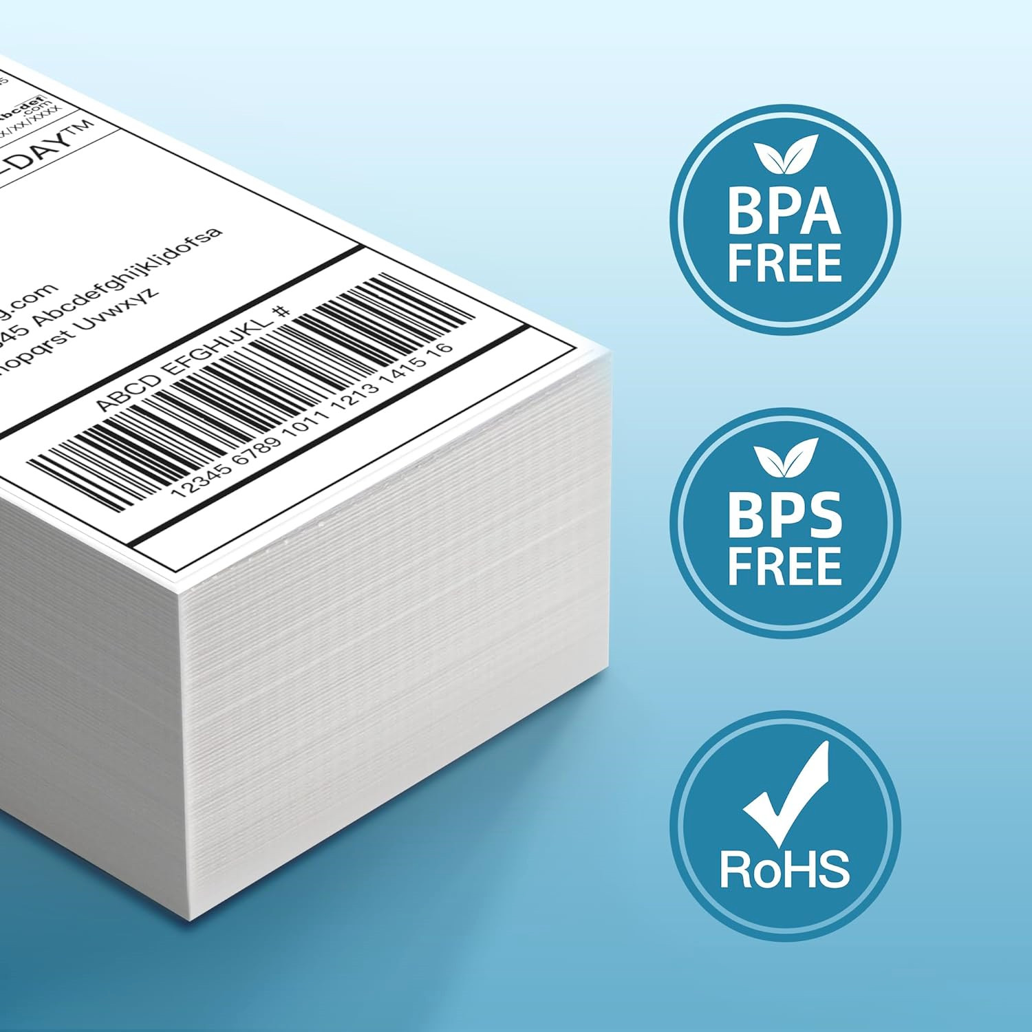 4×6 Thermal Direct Shipping Label Compatible with MUNBYN, Rollo, IDPRT SP420,