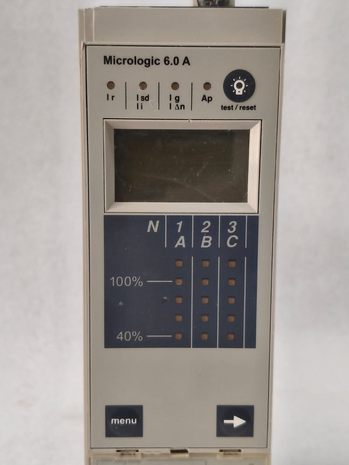 SCHNEIDER ELECTRIC 33073BA MICROLOGIC 6.0A CIRCUIT BREAKER DIGITEL TRIP UNIT