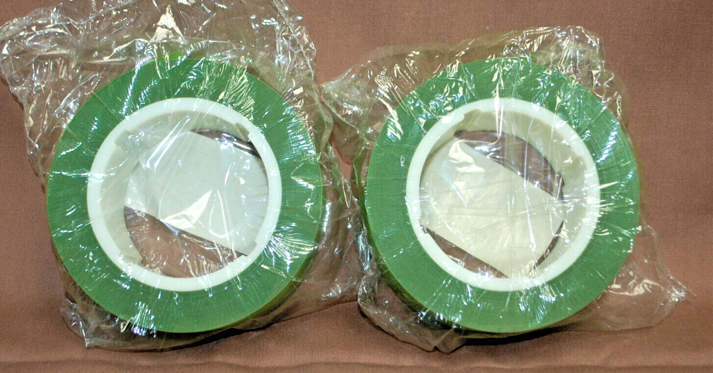 3M Green 261X Imperial Lapping Film Roll 30MIC 3MIL 2″ x 150′ x 3″ 2 Rolls T1552