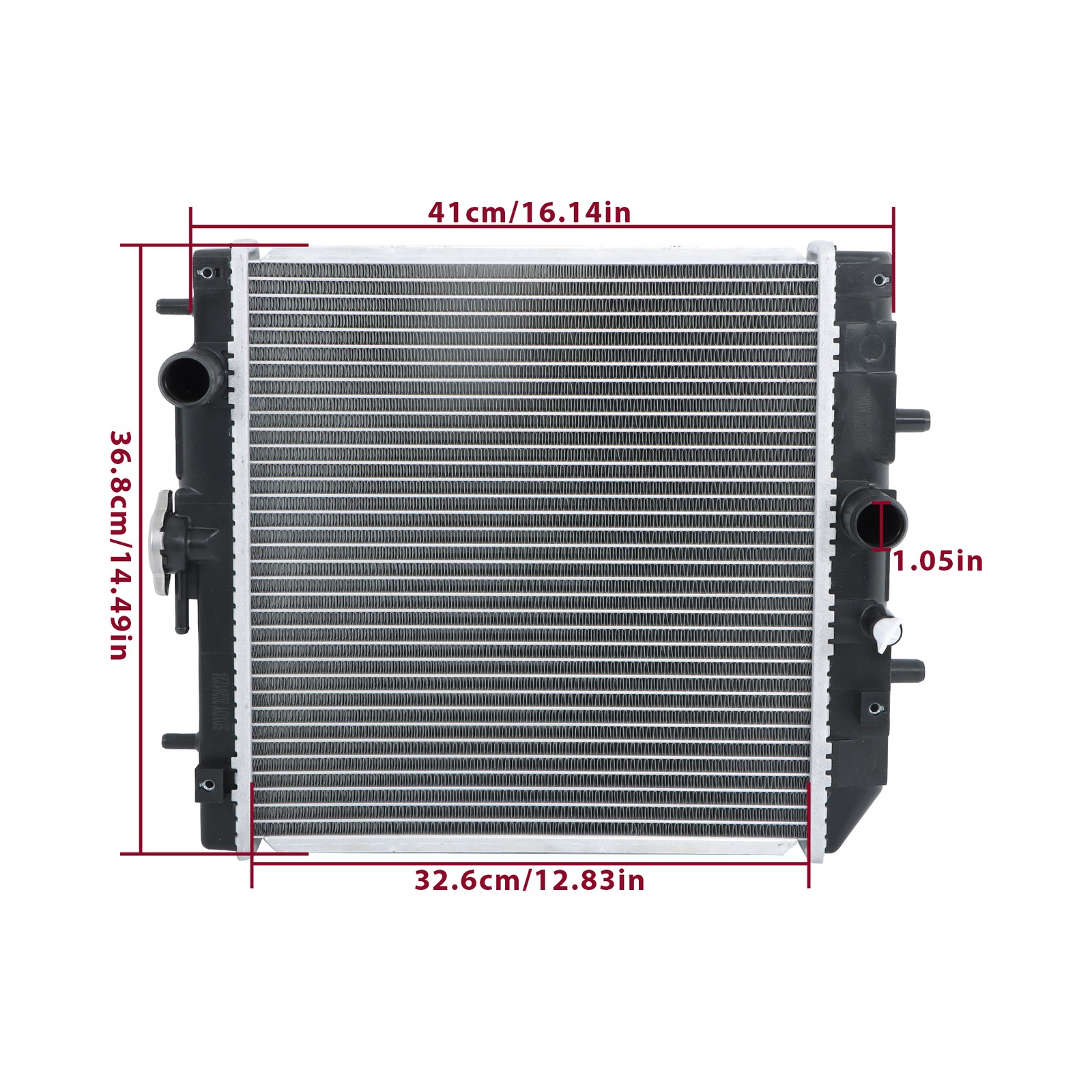 Radiator for Kubota Utility Vehicle RTV900 RTV900R9 RTV900R-SD/R-SDL K7561-85210