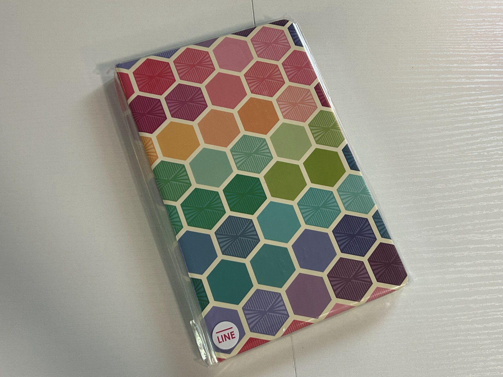 Erin Condren Take Note Classic Lined Notebook Hardcover NEW Colorful Hexagons
