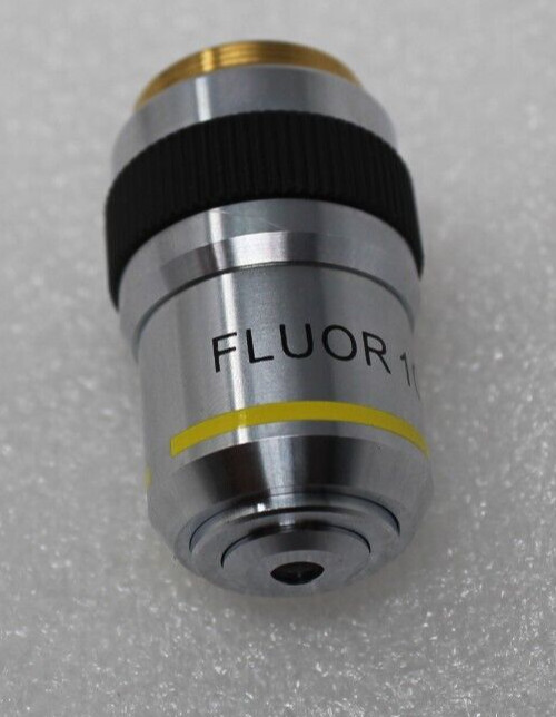 NEW AMSCOPE FLUOR 10 0.25 160/0.17 Microscope Objective Lens
