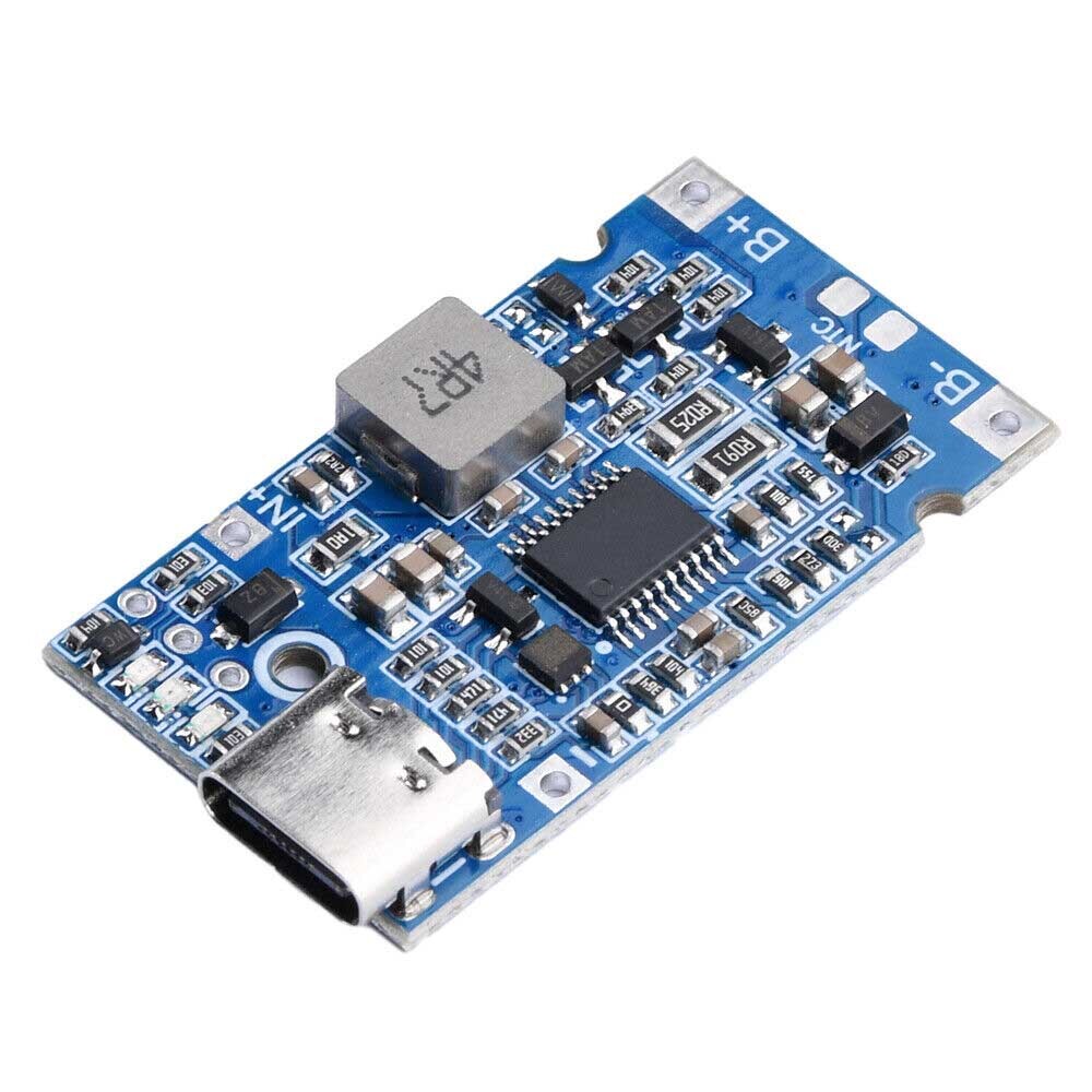 2/4/6*Type-C USB 2S 3S 4S BMS 4.5V-15V 18W 2A Li Li-ion Battery Charging Module