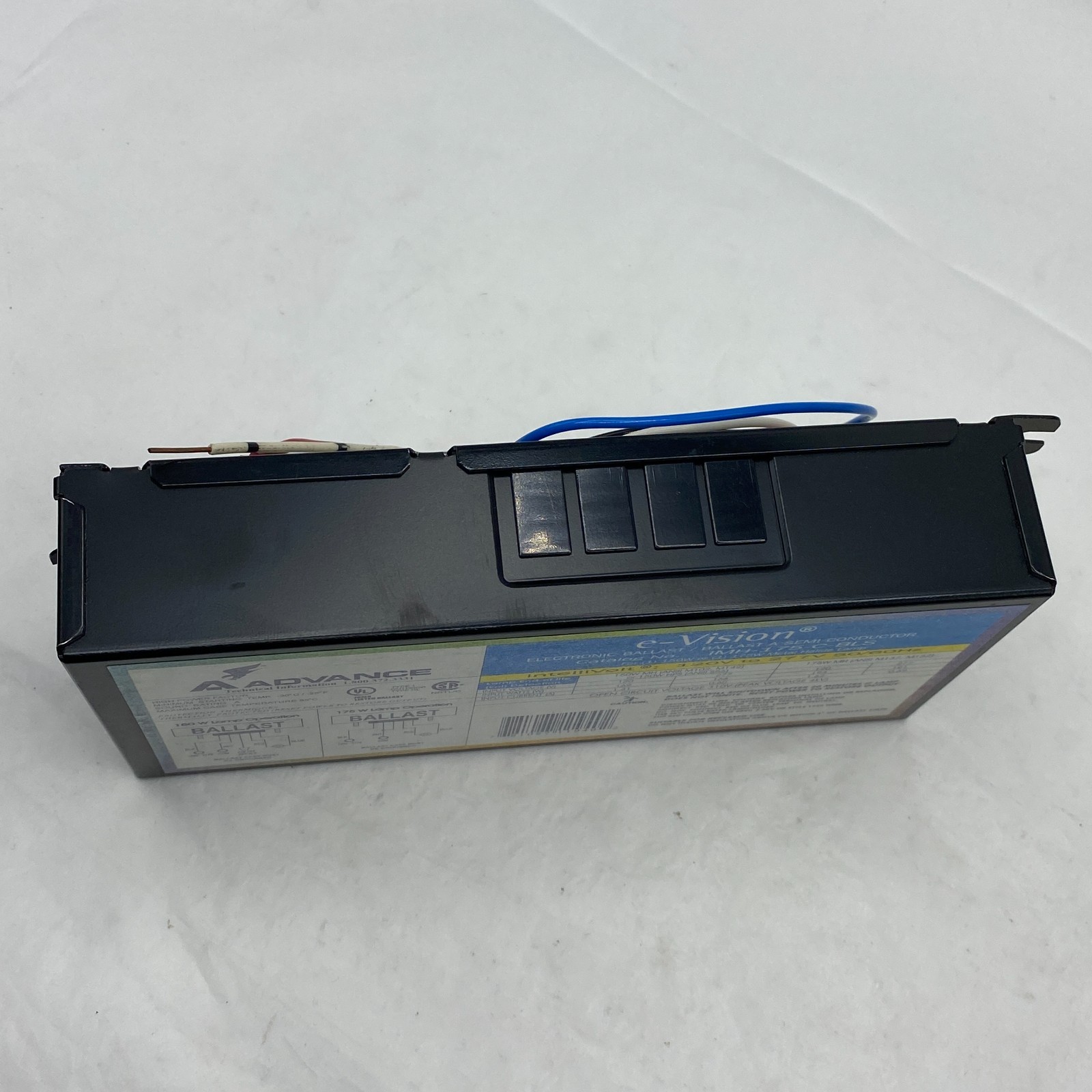Advance e-Vision IMH-175-C-BLS Electronic Metal Halide Ballast 120/277V 175W