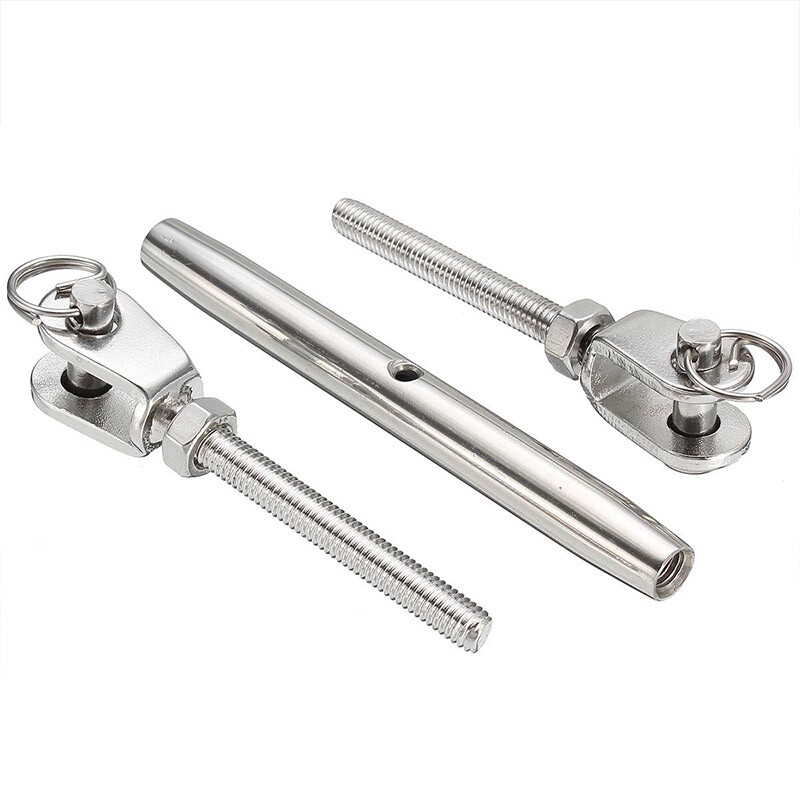 Steel A4 Marine-Grade (304) Sailing Boat Rigging Turnbuckle Stainless