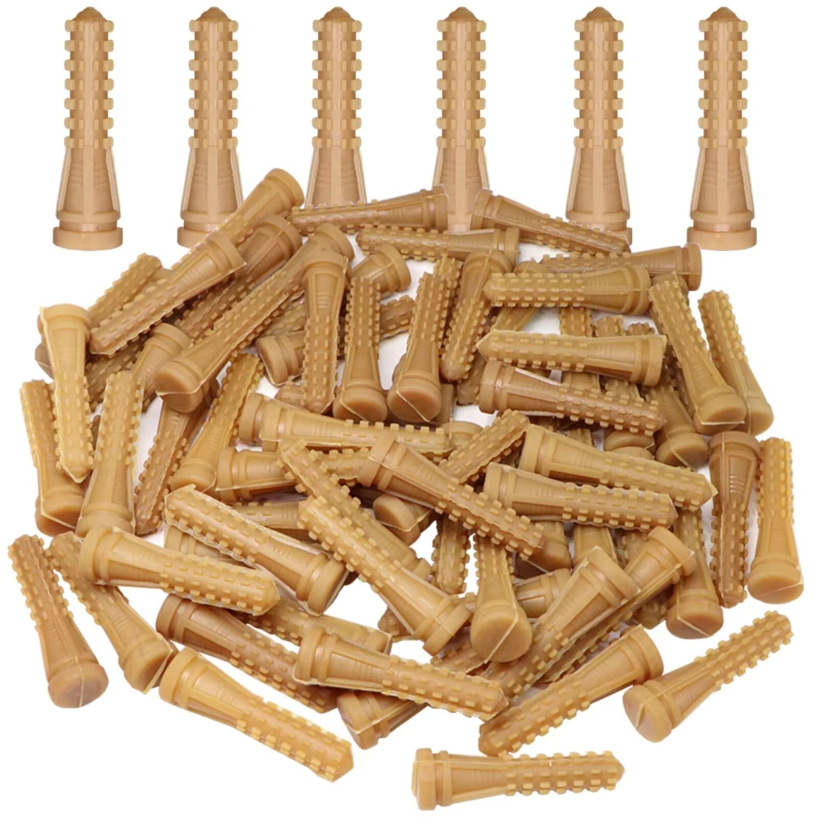 100 LARGE CROWN PRODUCTS CHICKEN PLUCKER PICKER FINGERS DUCK GOOSE TURKEY