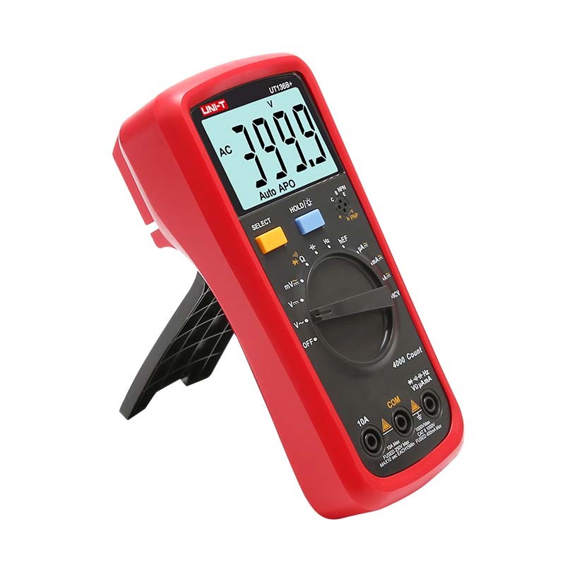 UNI-T UT136B+ Handheld Digital Multimeter Auto AC/DC DMM 1KV 10A NCV Cap tester