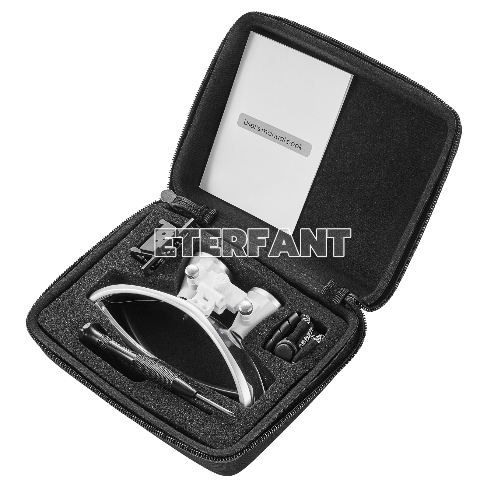 ETERFANT 3.5X Dental Surgical Binocular Loupes Glasses Optical Lens Magnifier