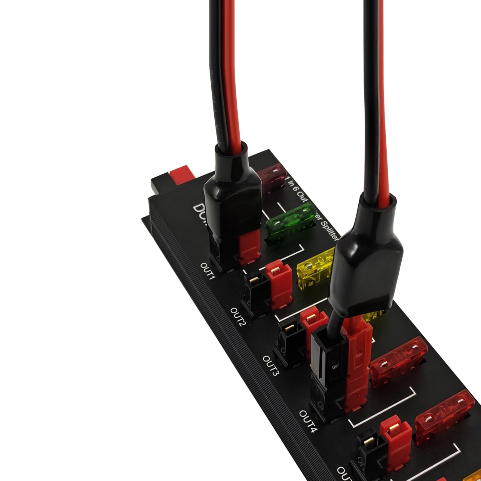 1 in 6 Connector Power Divider Power Board 40Amp Power Pole Distribution Block M