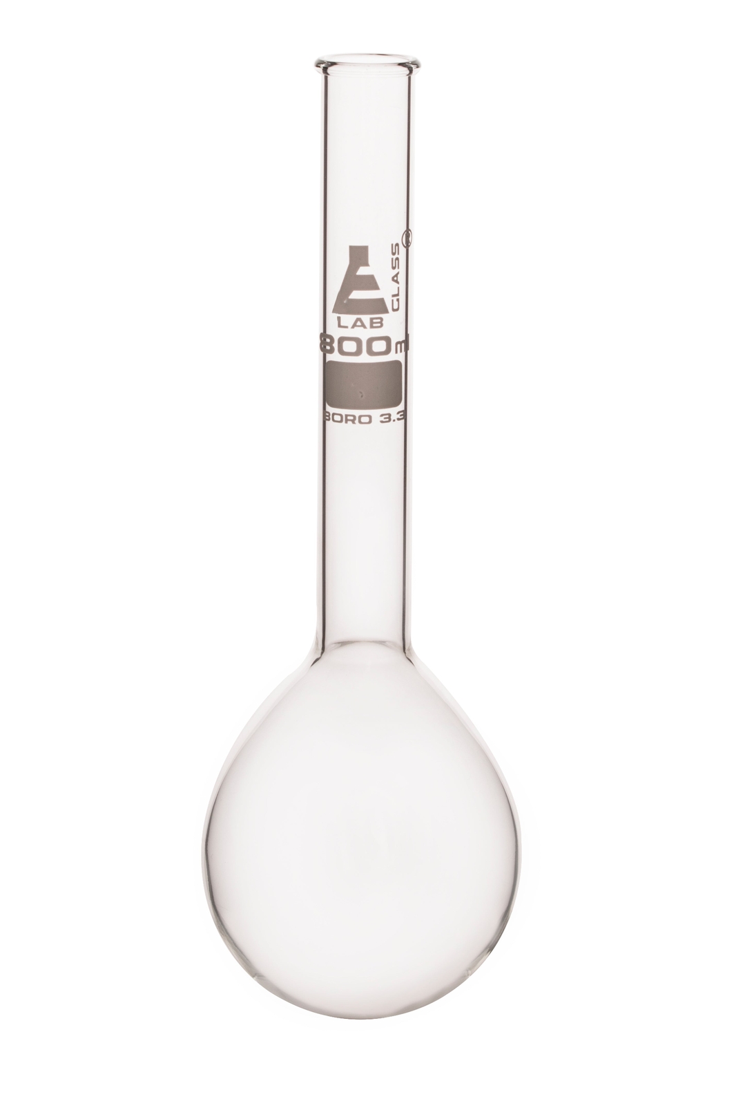 Kjeldahl Flask, 800mL – Borosilicate Glass – Eisco Labs