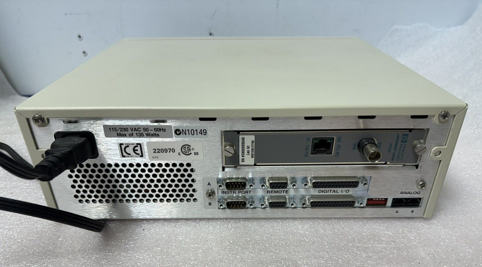 Agilent Model 35900E, Multi Channel Interface, Power Tested!