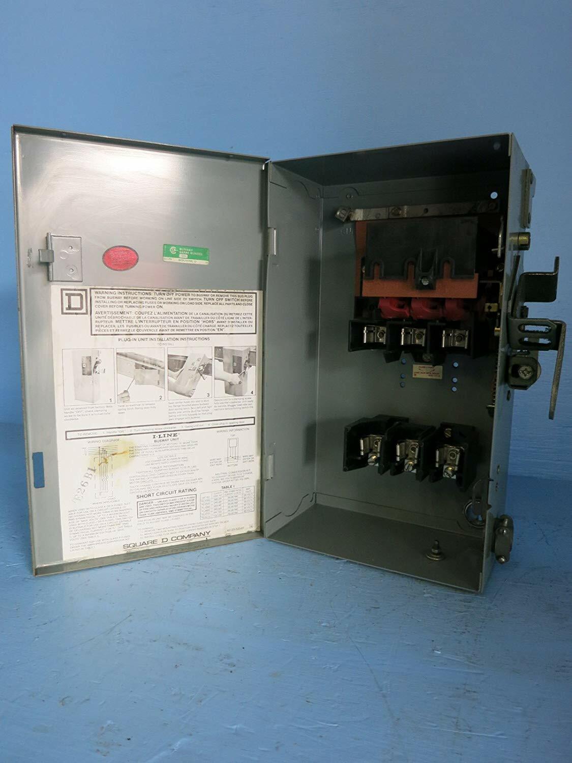 Floor Op Disconn, 30A, 600V, 3P3Ph, 3G W, Pq