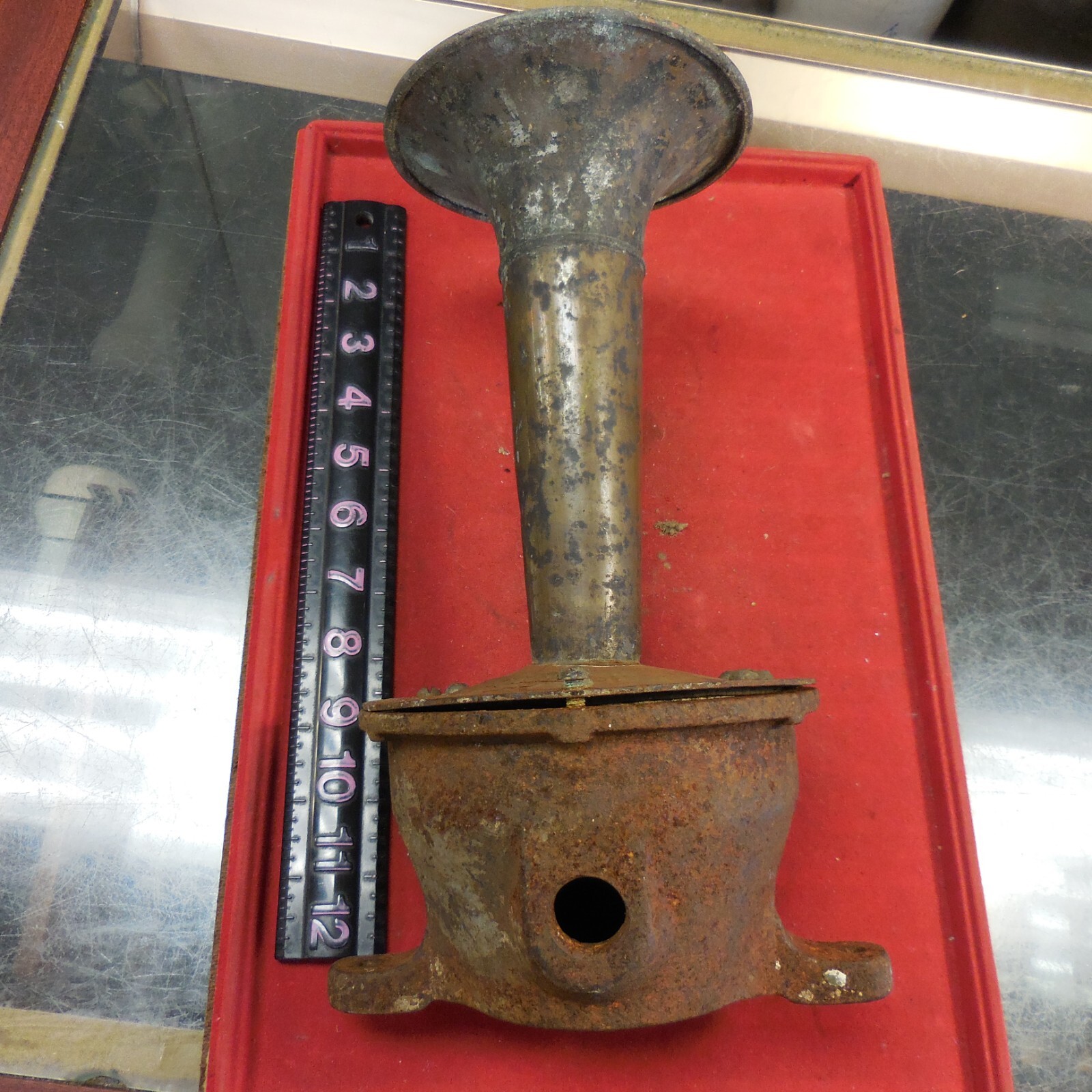 Vintage Benjamin electric mfg co. No.8346H horn for restoration