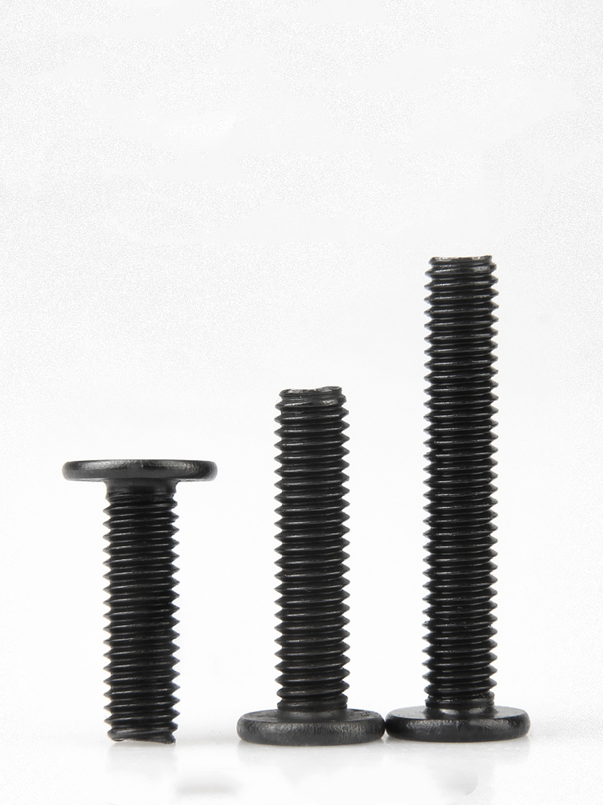 Black 304 Stainless Steel Torx Socket Utrathin Flat Head Screws M2 M3 M4 M5 M6