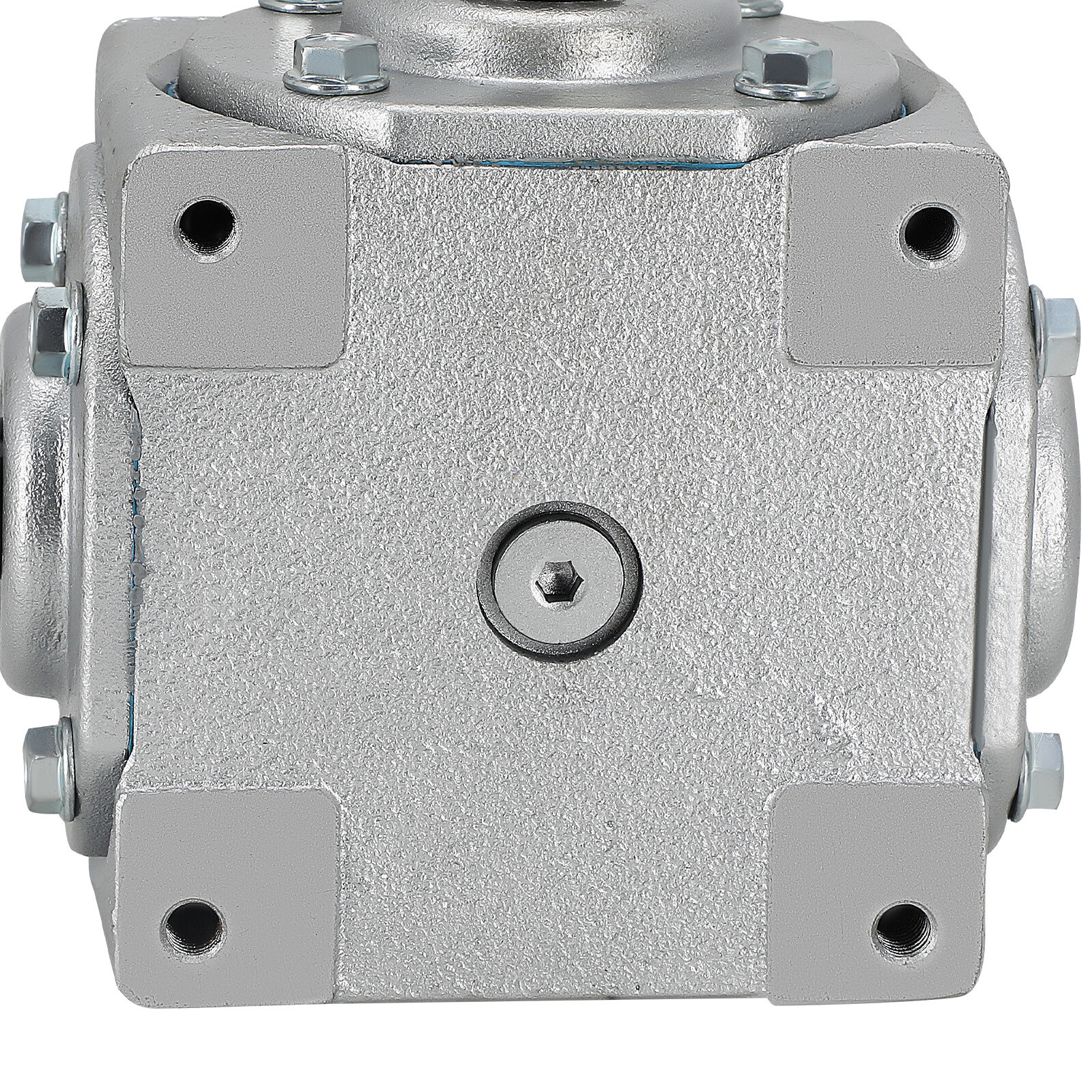 40 HP Right Angle Bevel Gearbox with 2 Keyed Shafts CW/CW 1:1