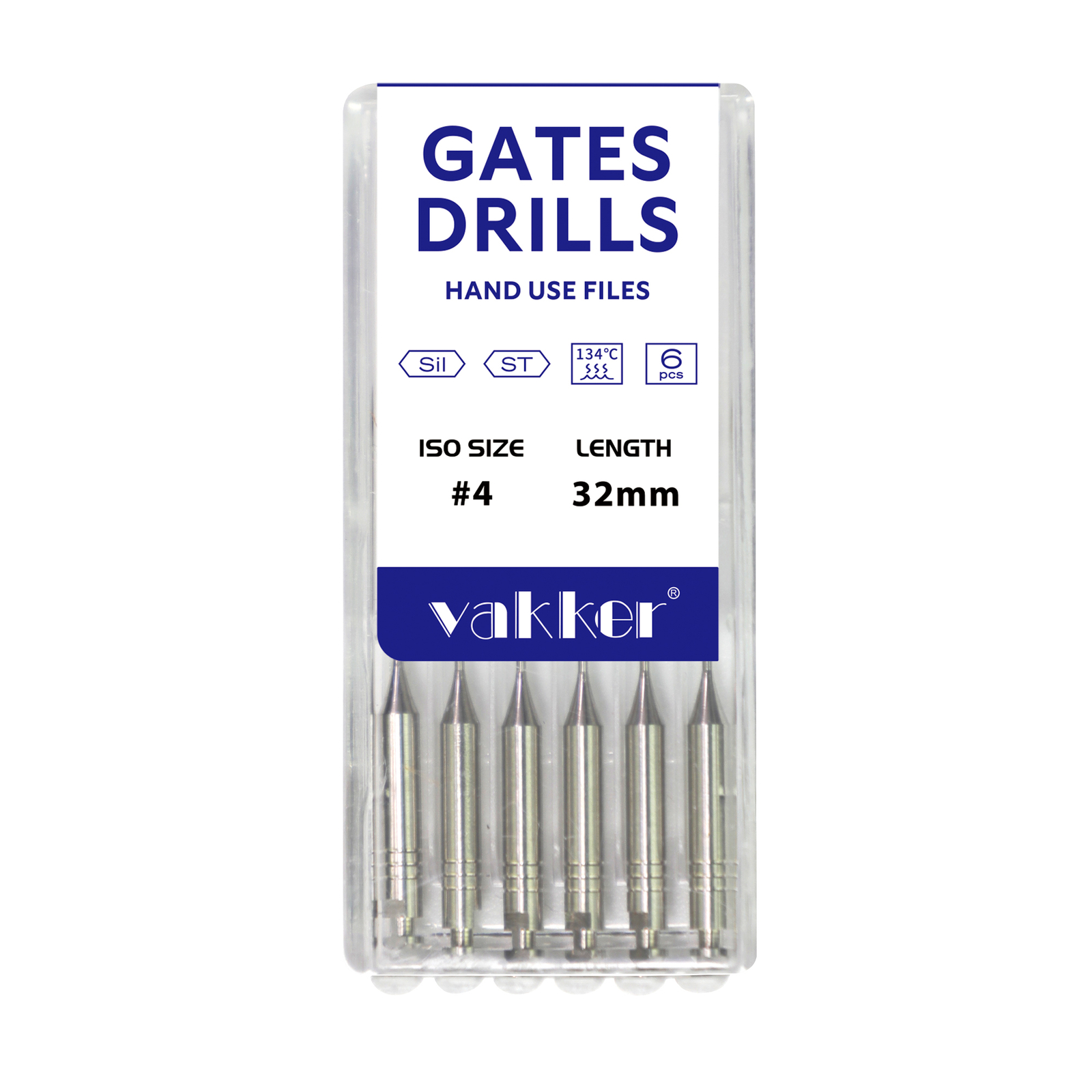 Vakker Dental Gates Glidden Drills Peeso Reamers Drills Hand Use Endo Files