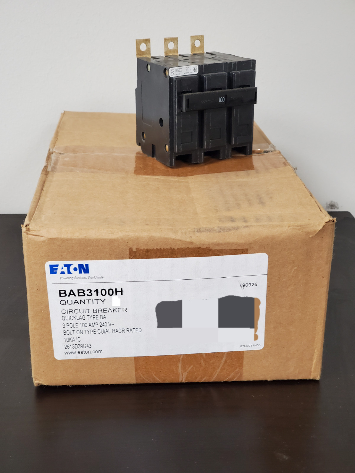 New in Box – BAB3100H – by EATON