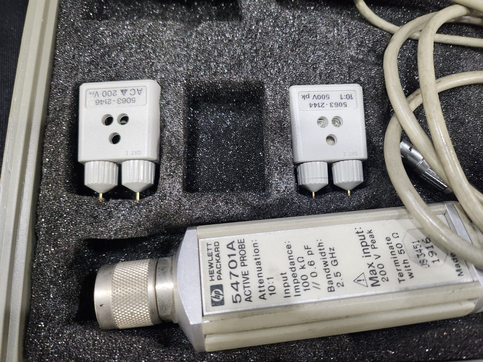 HP 54701A : 2.5GHz Active Probe, AS-IS