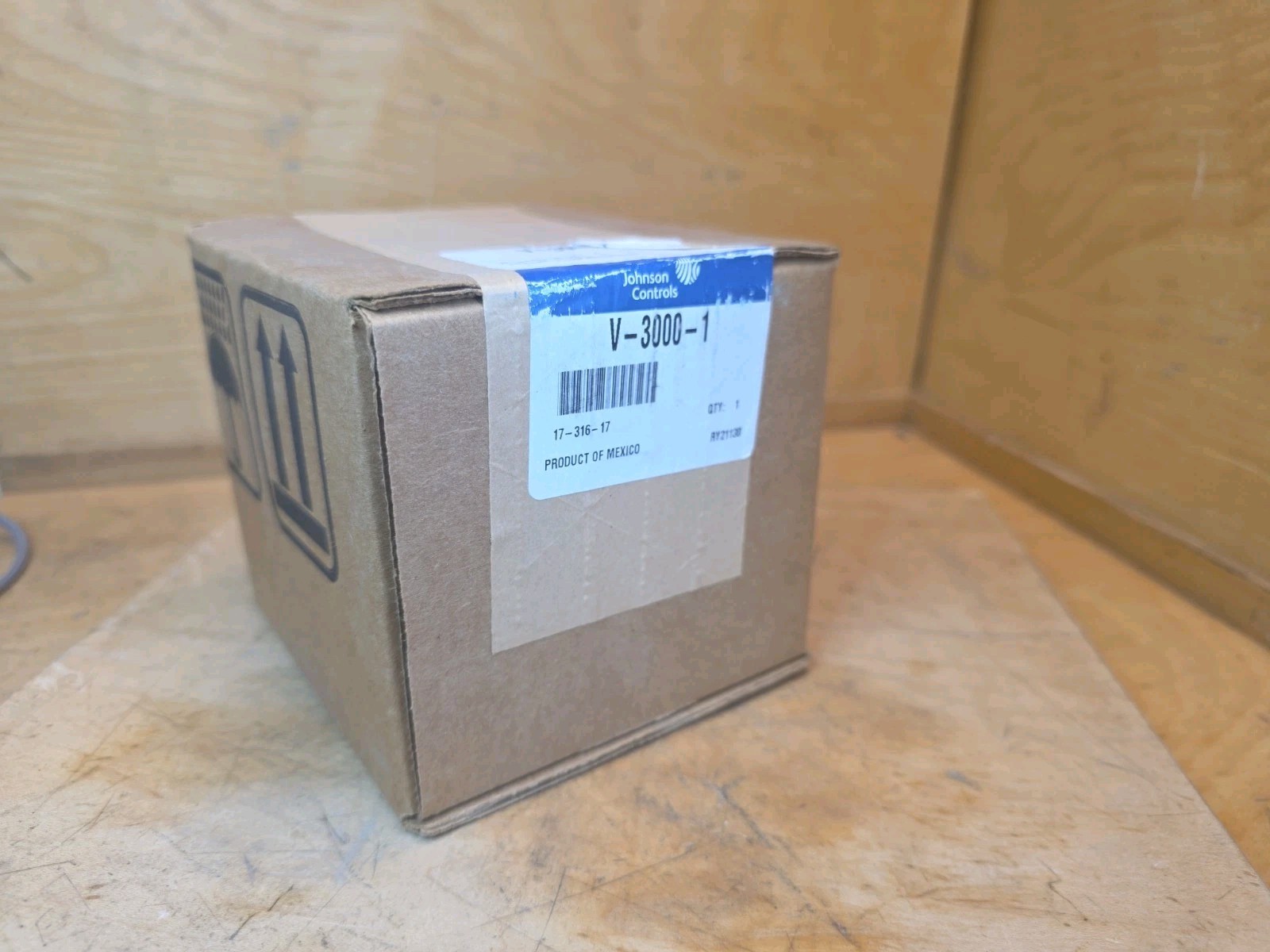 Johnson Controls V-3000-1, Actuator Valve Pneumatic Exposed Model