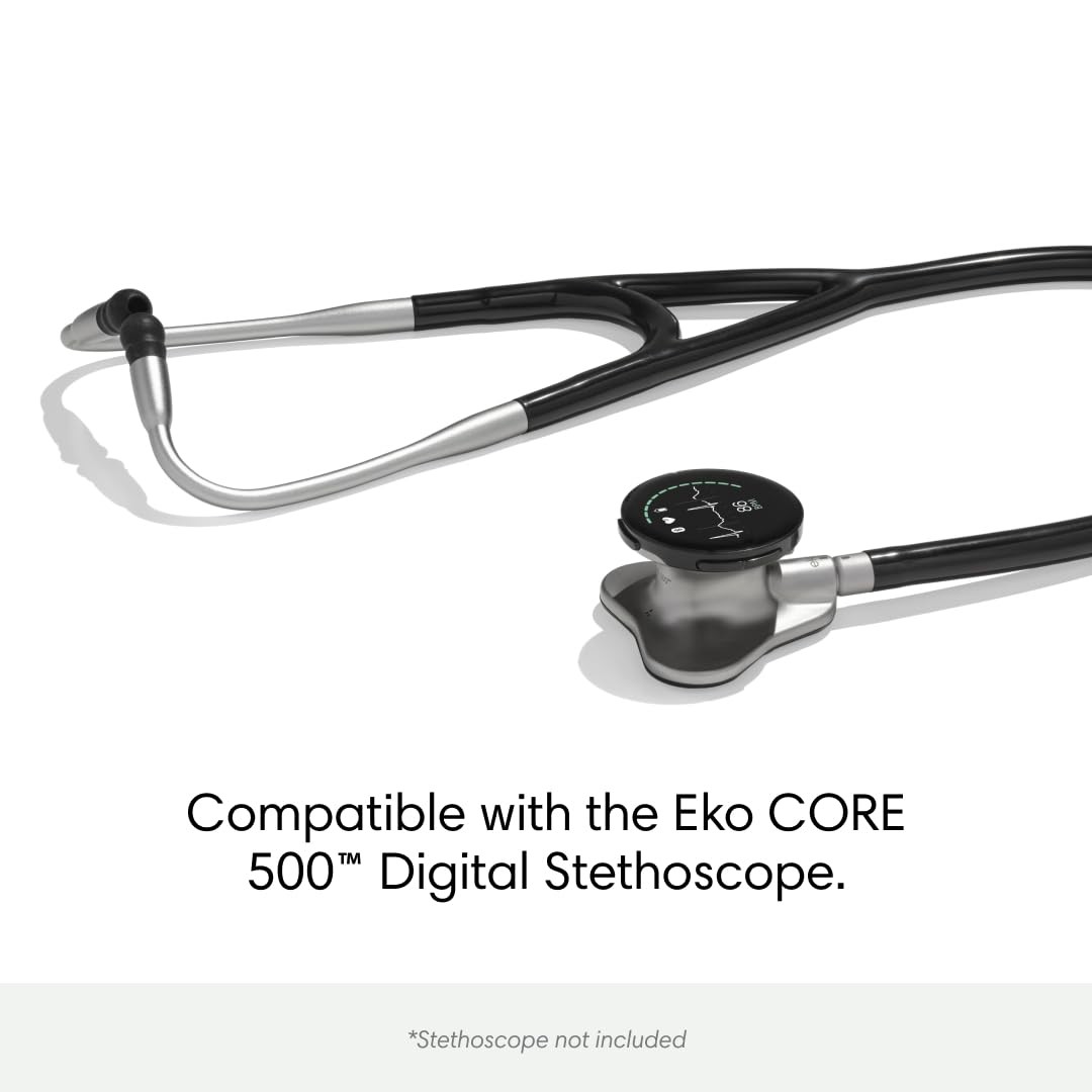 Eko CORE 500™ Digital Stethoscope Earpiece – Silver