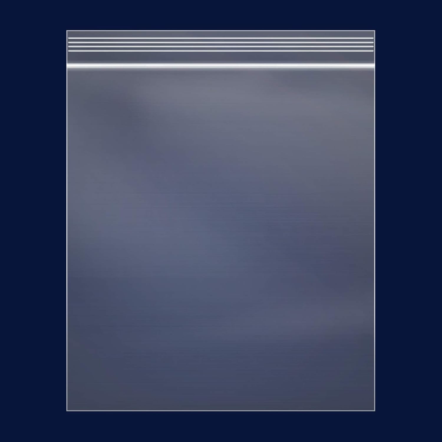 Plastic Zipper Bags 14×20 Large Clear Reclosable Storage Pouches 100 Pack