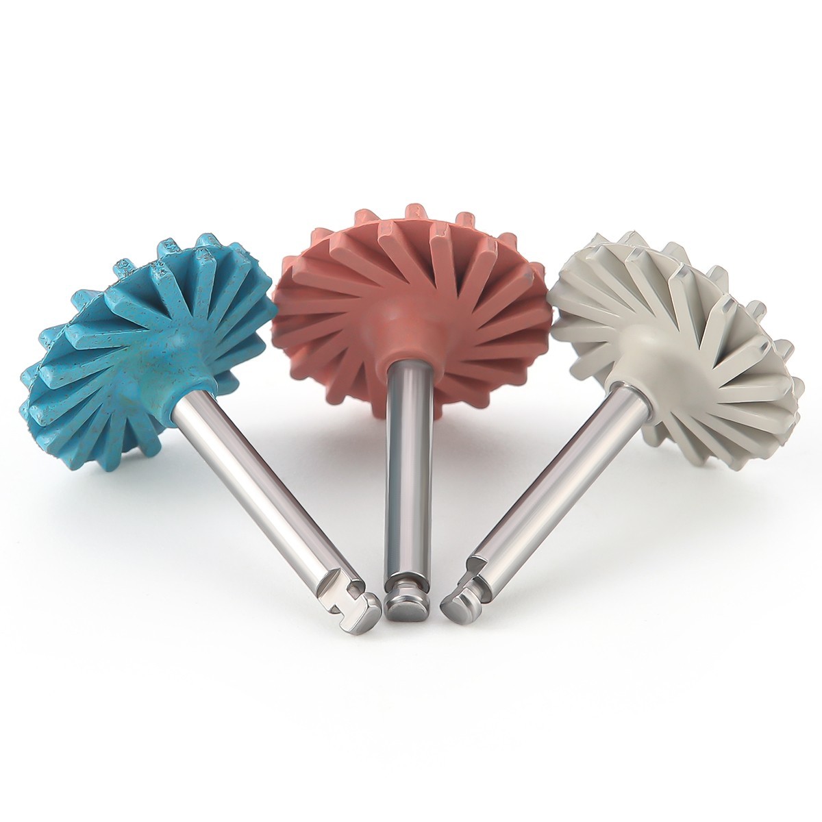 Dental Composite Polishing Burs Rubber Diamond Kit RA for Low Speed Handpiece