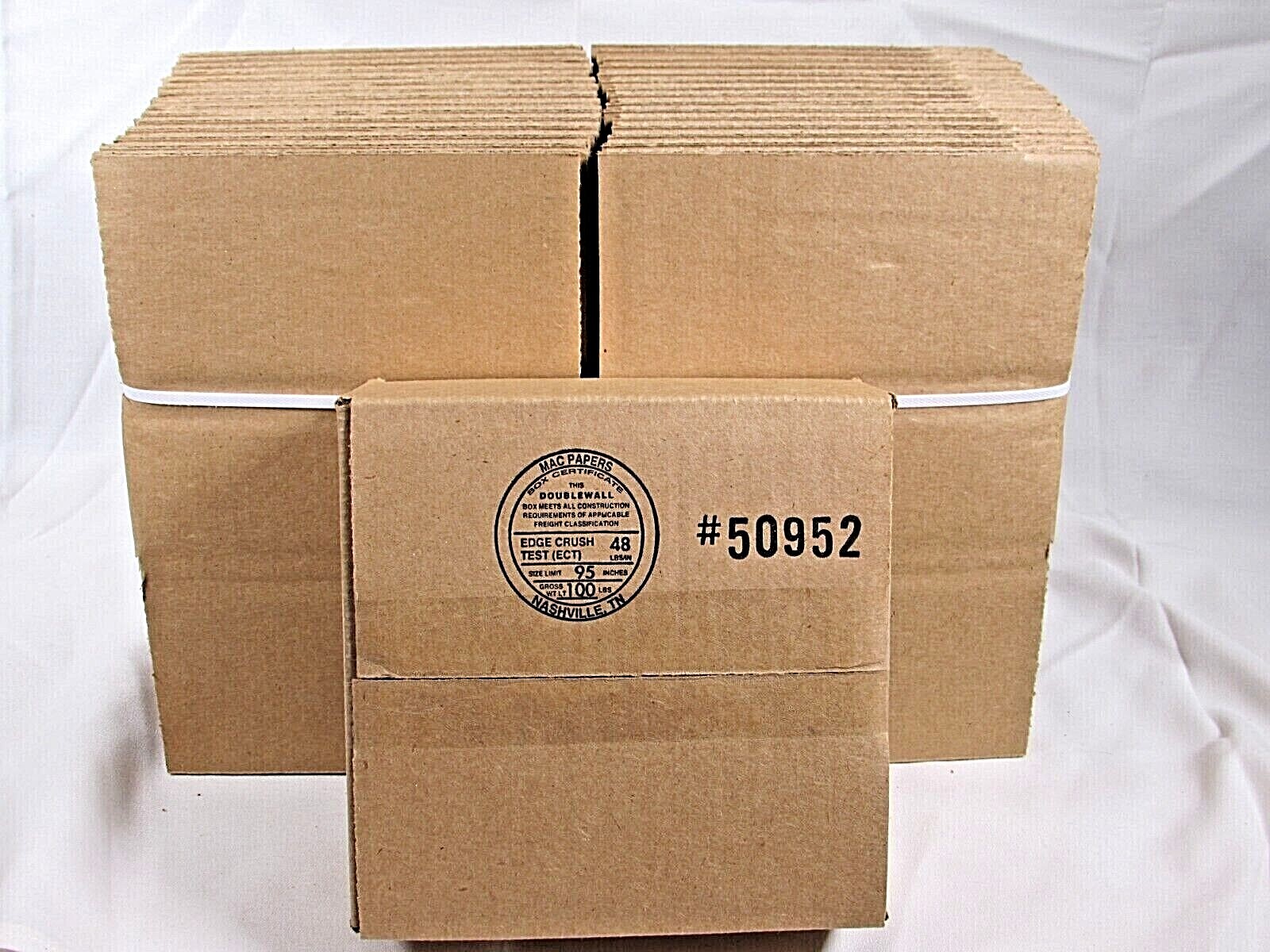 7x7x3.75 SHIPPING BOXES STRONG 48 ECT 30 Pack HEAVY DUTY Double Wall Corrugated