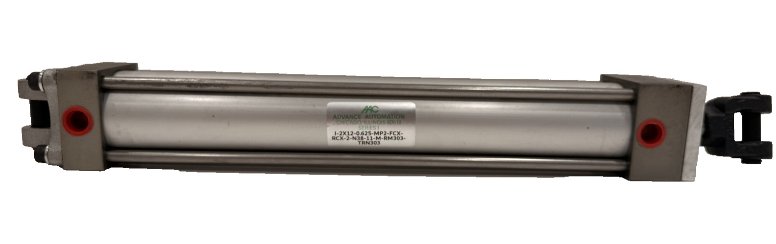 NEW ADVANCE AUTOMATION CYLINDER I-2X12-0.625-MP2-FCX-RCX-2-N38-11-M-RM303-TRN303