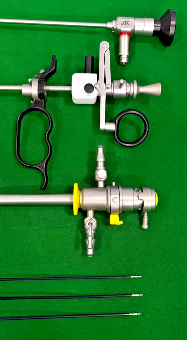 Hysteroscopy Resectoscope TURP Working Element Monopolar Passive 26FR with Scope