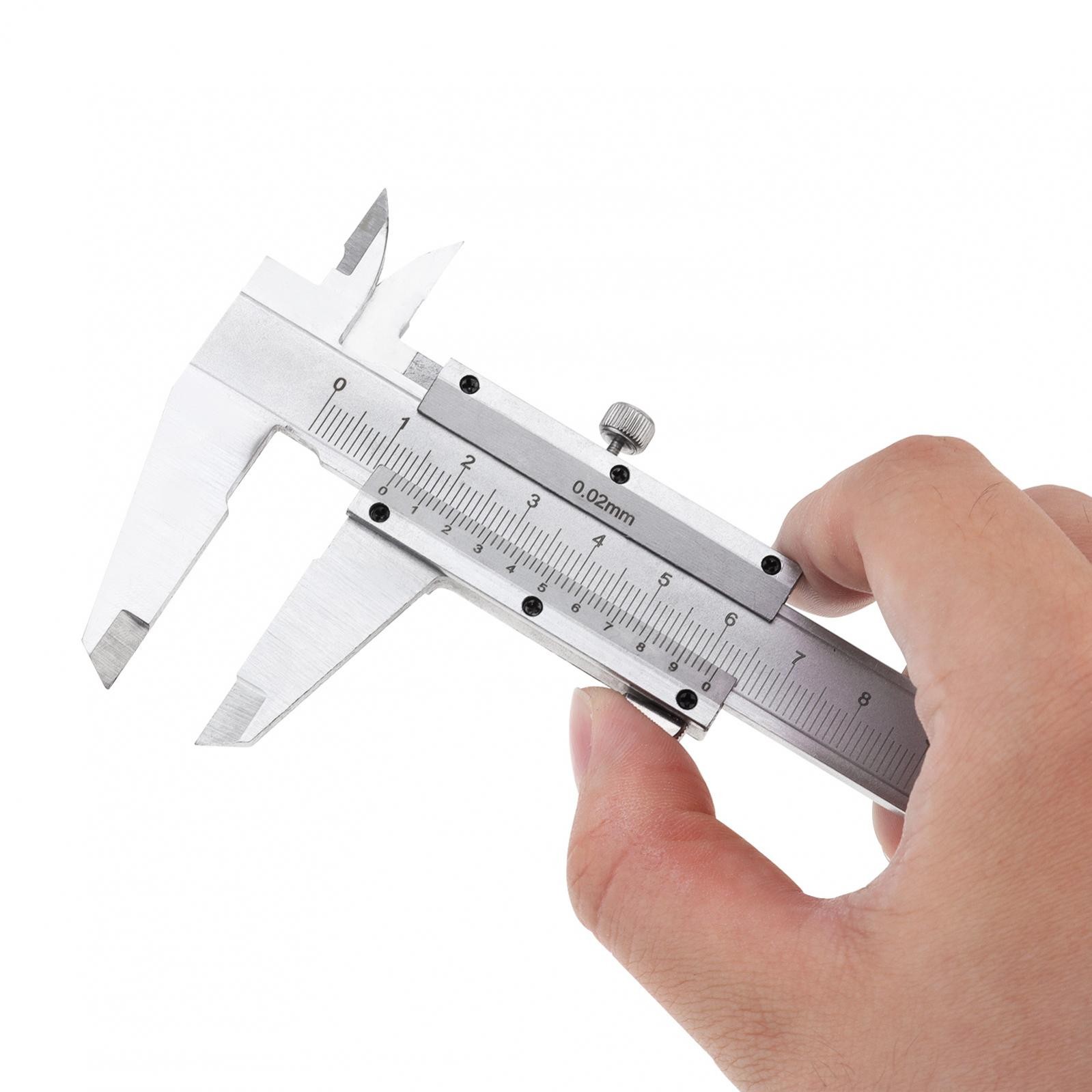 Vernier Caliper Measuring Tool 150mm Manual Non Digital Calipers 0.02mm Accuracy