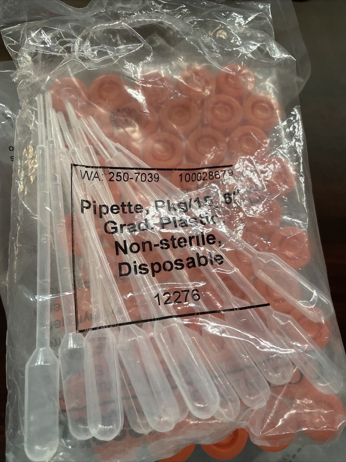 Corning 15mL Centrifuge Tube RNase/DNase-Free 50 Tubes/Bag 430052 with 12 pipet