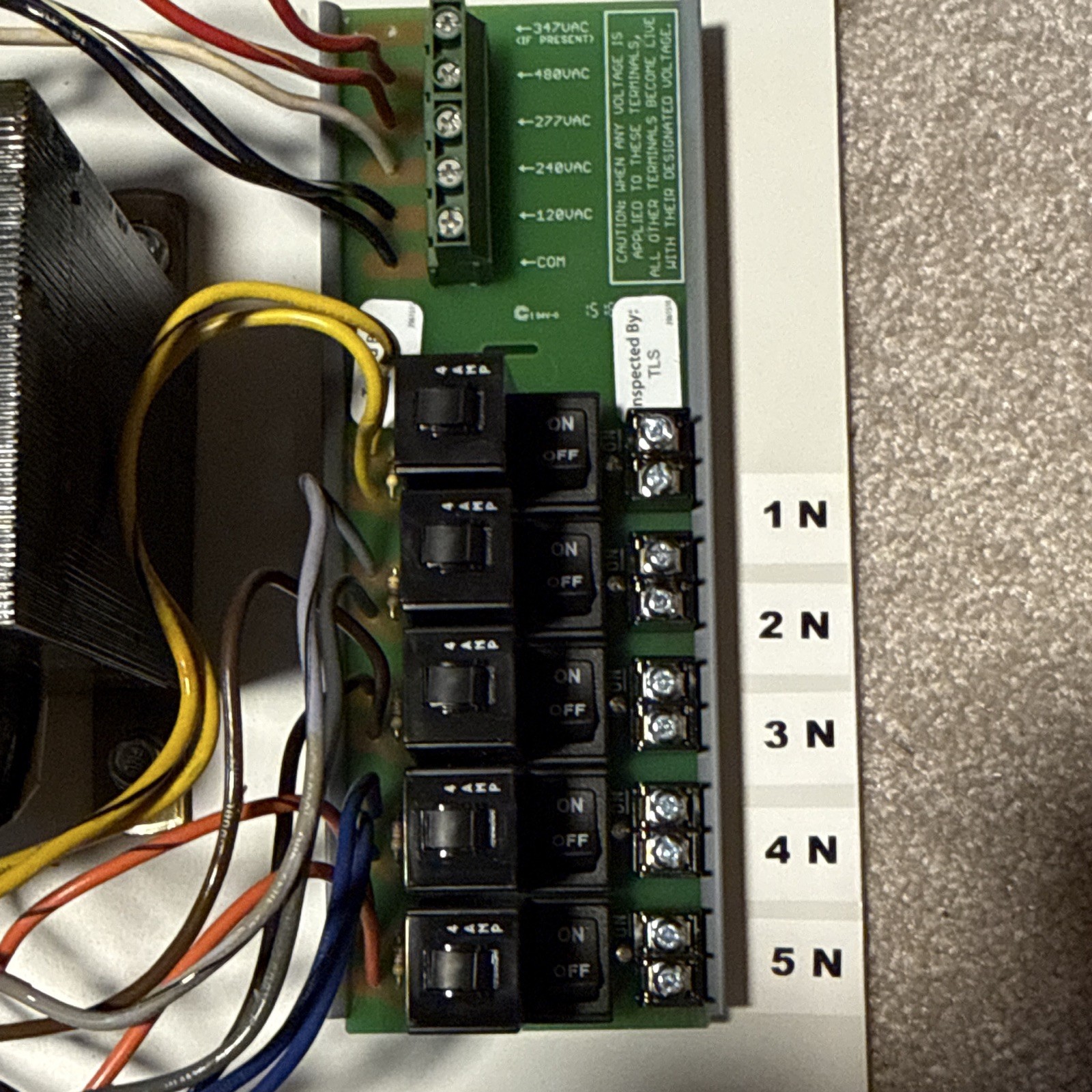 Functional Devices RIB PSMN500A 500VA 24VAC Multi-Tap Transformer SP3303