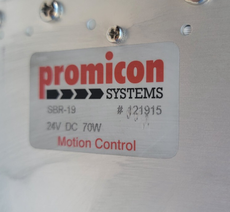 Promicon Systems SBR-19, CPU-18/1, DIO-6/4, VIO-2/2, IMA-1/1, SDC, MCR-6/6