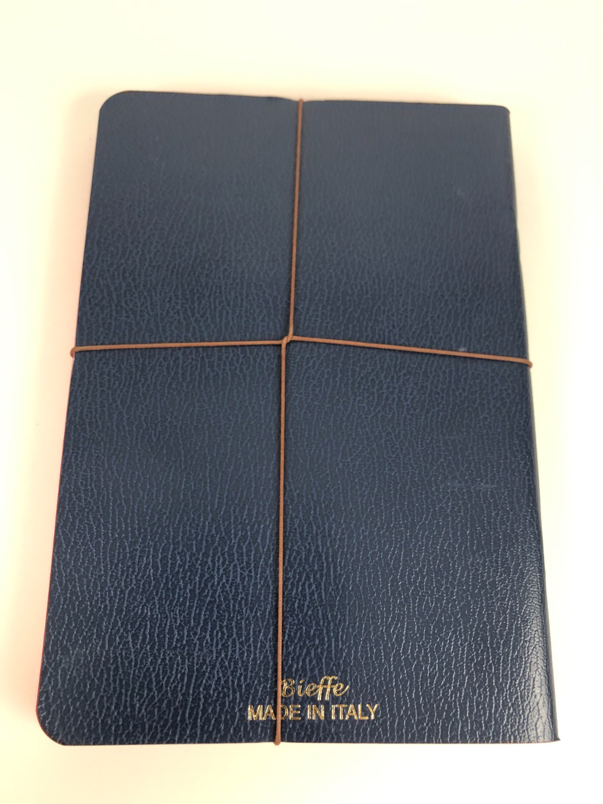 *dark blue* New Set of 3 Bieffe Made in Italy Lined Notebooks Journals softcover