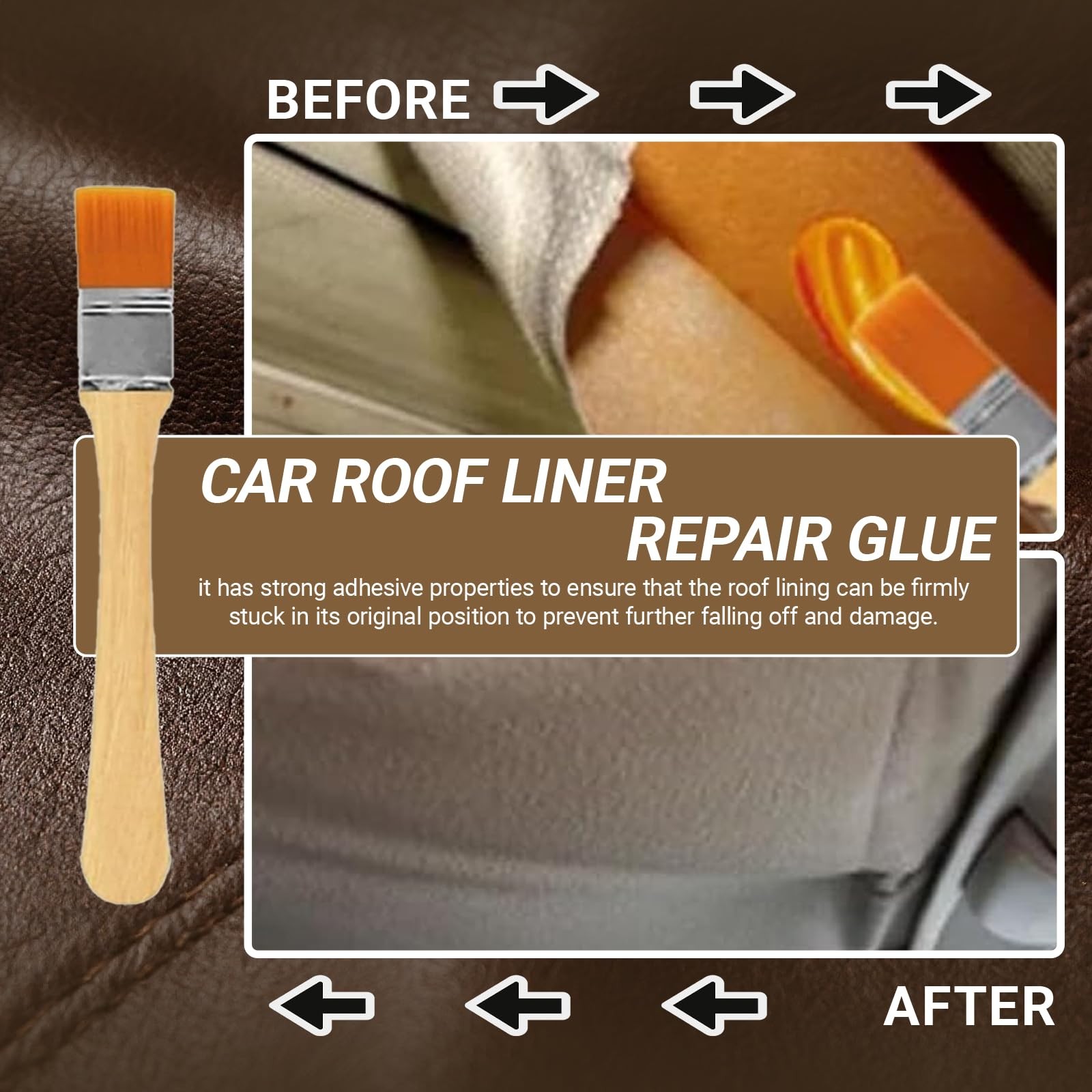100ml Car Headliner Adhesive, Auto Headliner Glue, Car Roof Fabric Adhesive, …