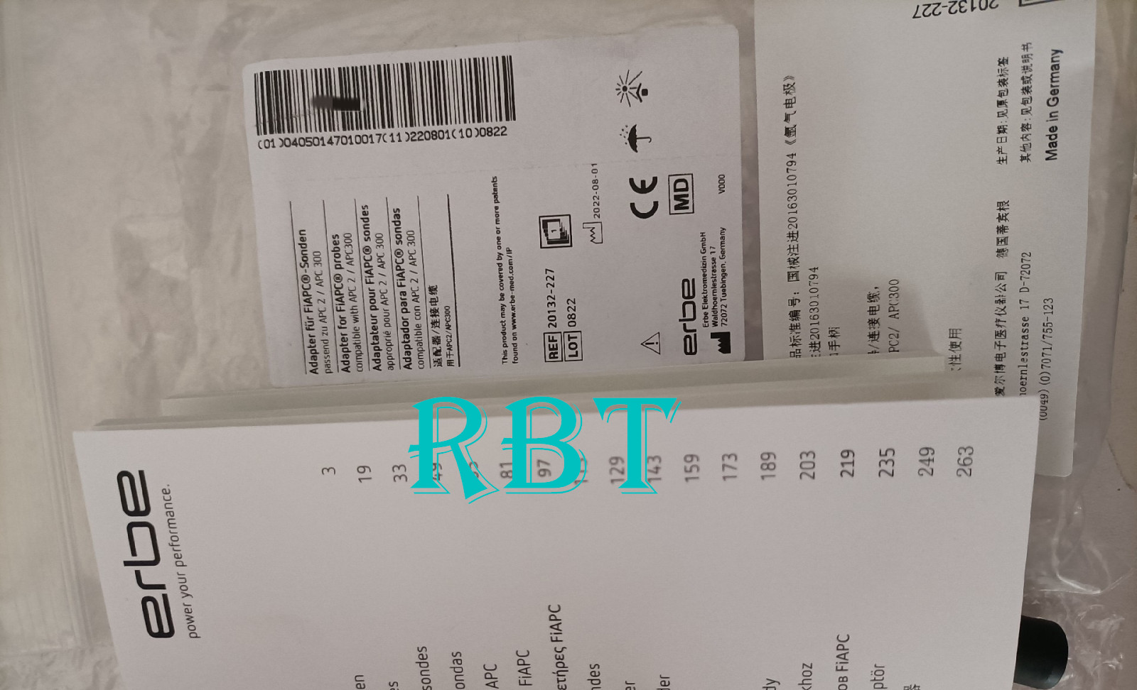 20132-227 Electrode Adapter brand new