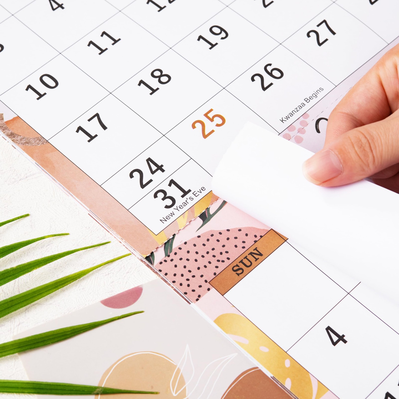 2026 Wall Calendar – 3 Month 2026, Jan.2026 – Dec.2026, 11″ 11″x26″