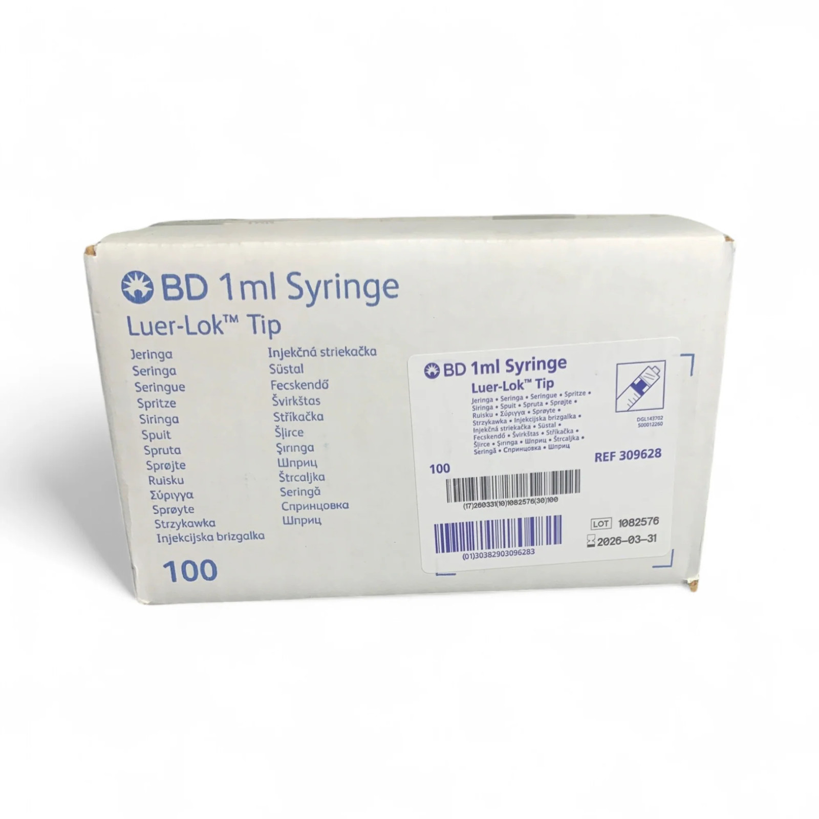 BD Luer-Lok Tip 309628 1ml (Best Offer!)
