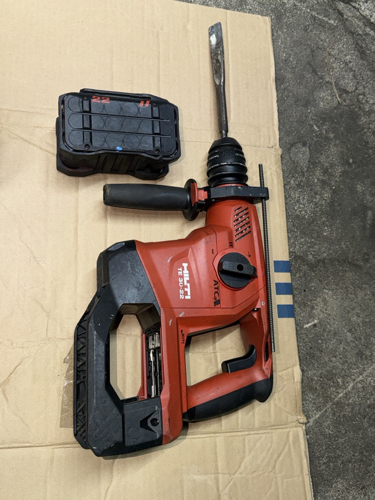 HILTI TE 30-22 NURON ATC & AVR Cordless Rotary Hammer Drill/B 22-255 Li-ion BATT