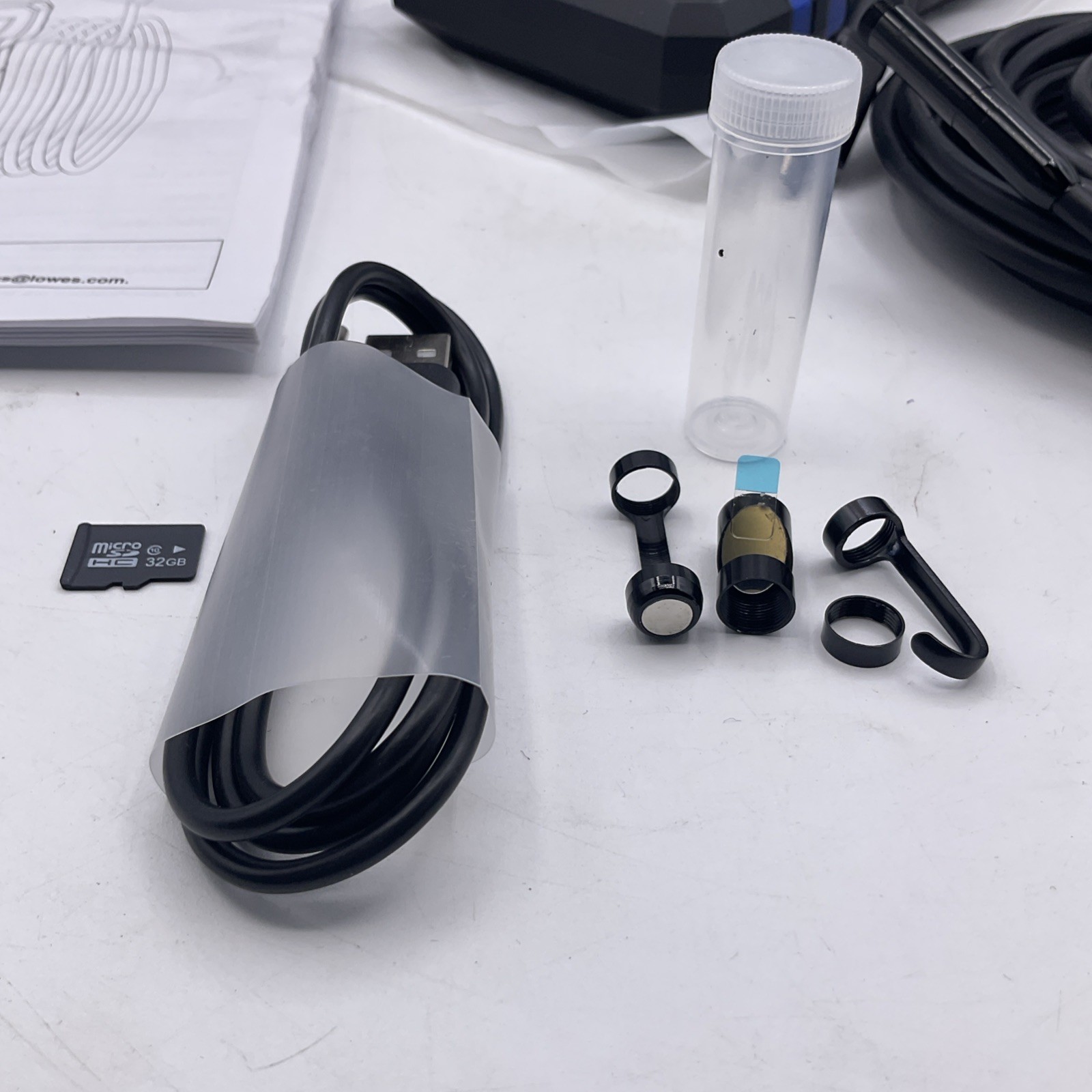 Kobalt 54870 5″ Rechargeable Compact Inspection Camera Borescope With Case – NEW