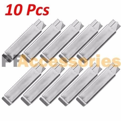 10x Carton Cutter Compact Utility Retractable Knife Box Cutter Single Edge Razor