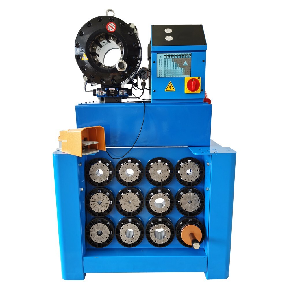 Pipe Reducing Machine 0.55-2.72″Circular Tube Shrinking Machine Hose Clamping