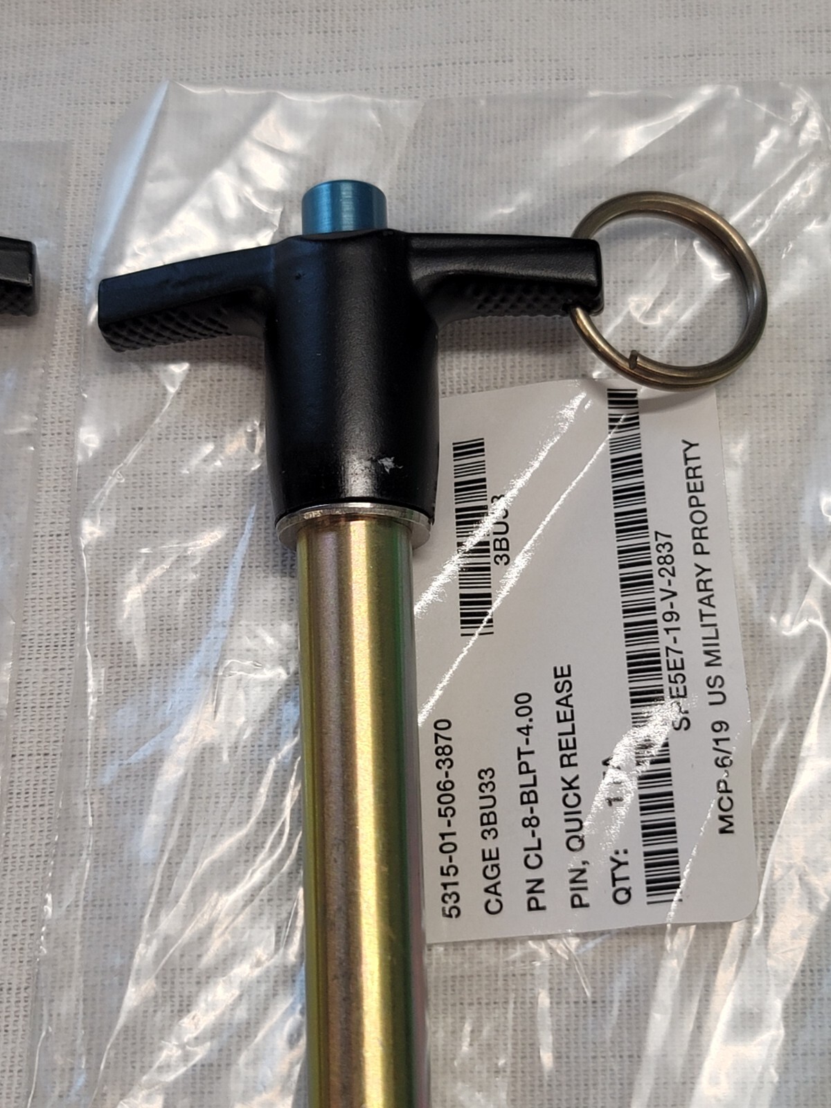 Carr Lane Ball Release Locking Hitch Trailer Tow Pin T-Handle 1/2 4″ CL-8-BLPT-4