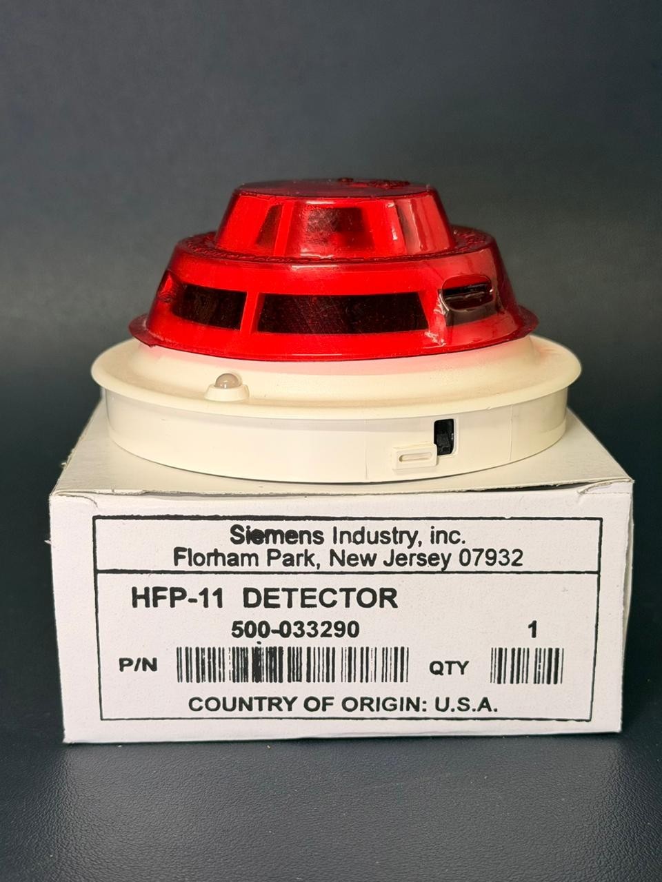 HFP-11 SIEMENS FIRE ALARM SMOKE HEAT DETECTOR HFP11 – New..